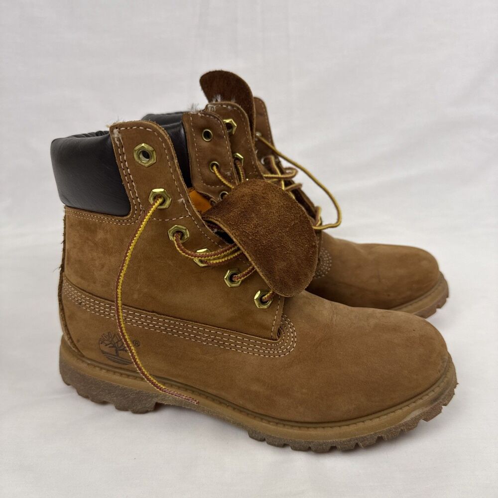 Women’s wheat nubuck Timberland 6-Inch Premium Waterproof Boots